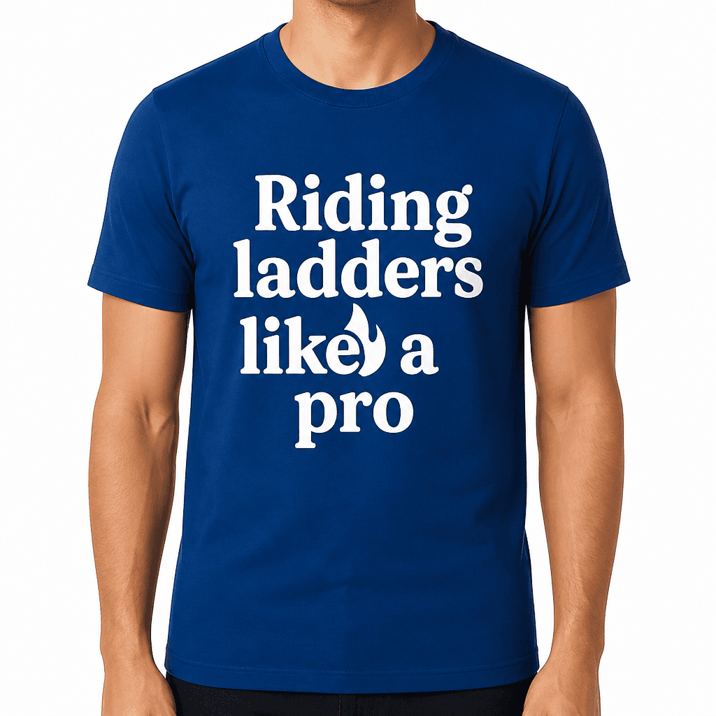 Riding Ladders Like a Pro T-Shirt