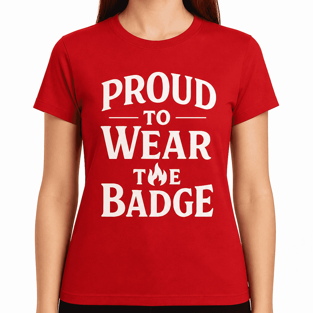 Proud to Wear the Badge T-Shirt