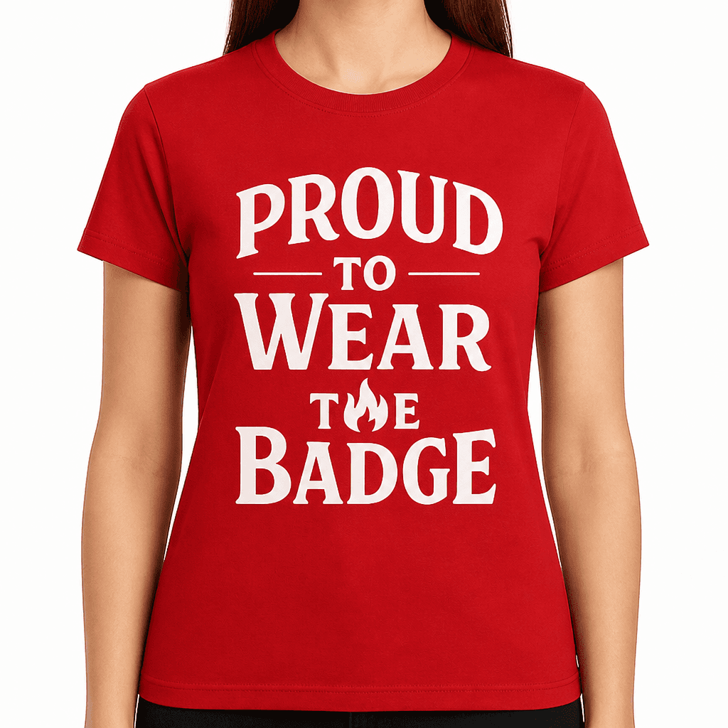 Proud to Wear the Badge T-Shirt