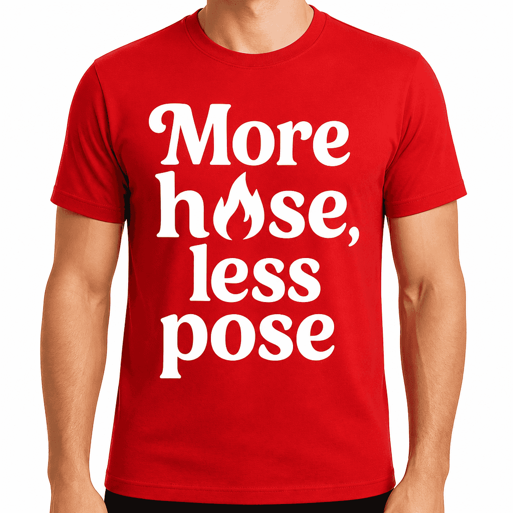 More Hose, Less Pose T-Shirt