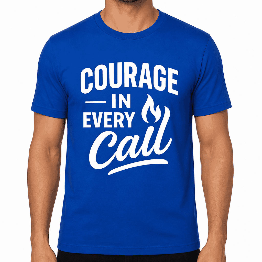 Courage In Every Call T-Shirt