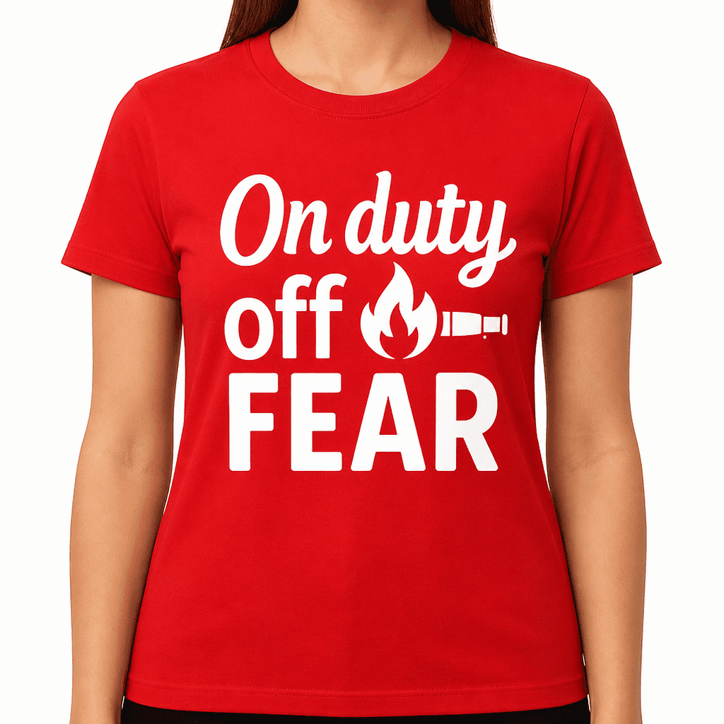 On Duty, Off Fear T-Shirt