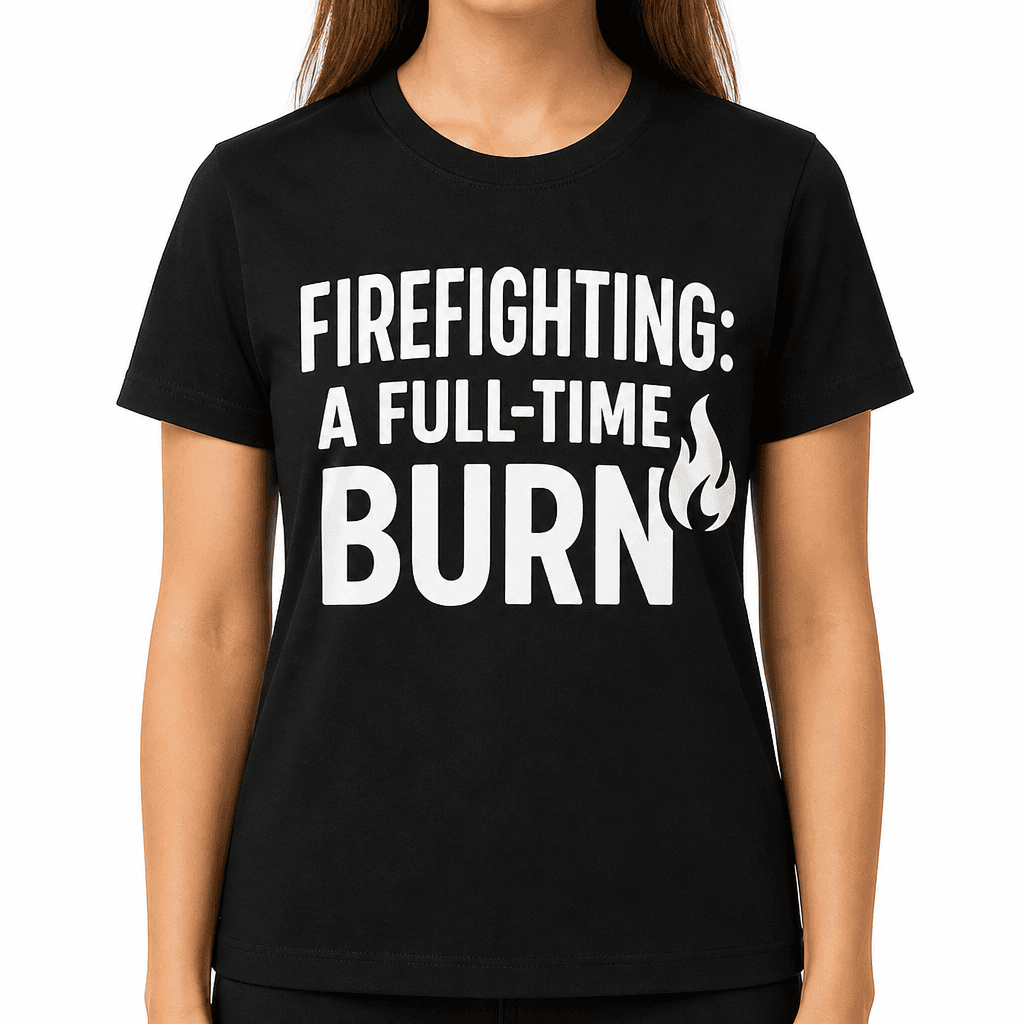 Firefighting: A Full-Time Burn T-Shirt