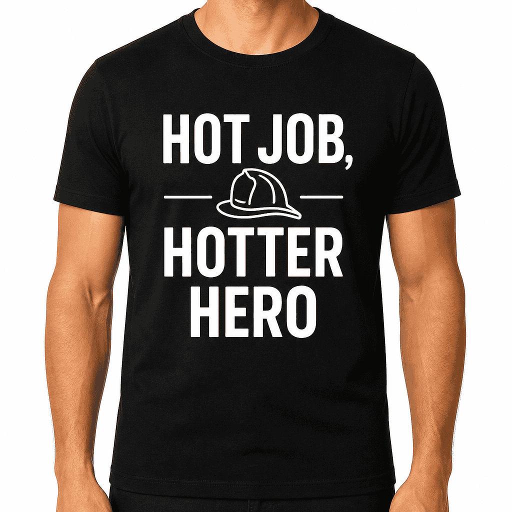 Hot Job, Hotter Hero T-Shirt