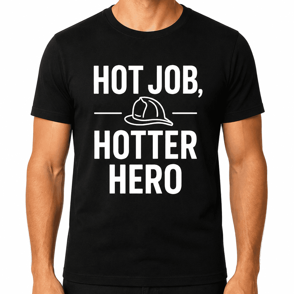 Hot Job, Hotter Hero T-Shirt