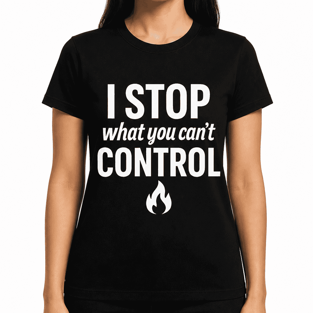 I Stop What You Can't Control T-Shirt