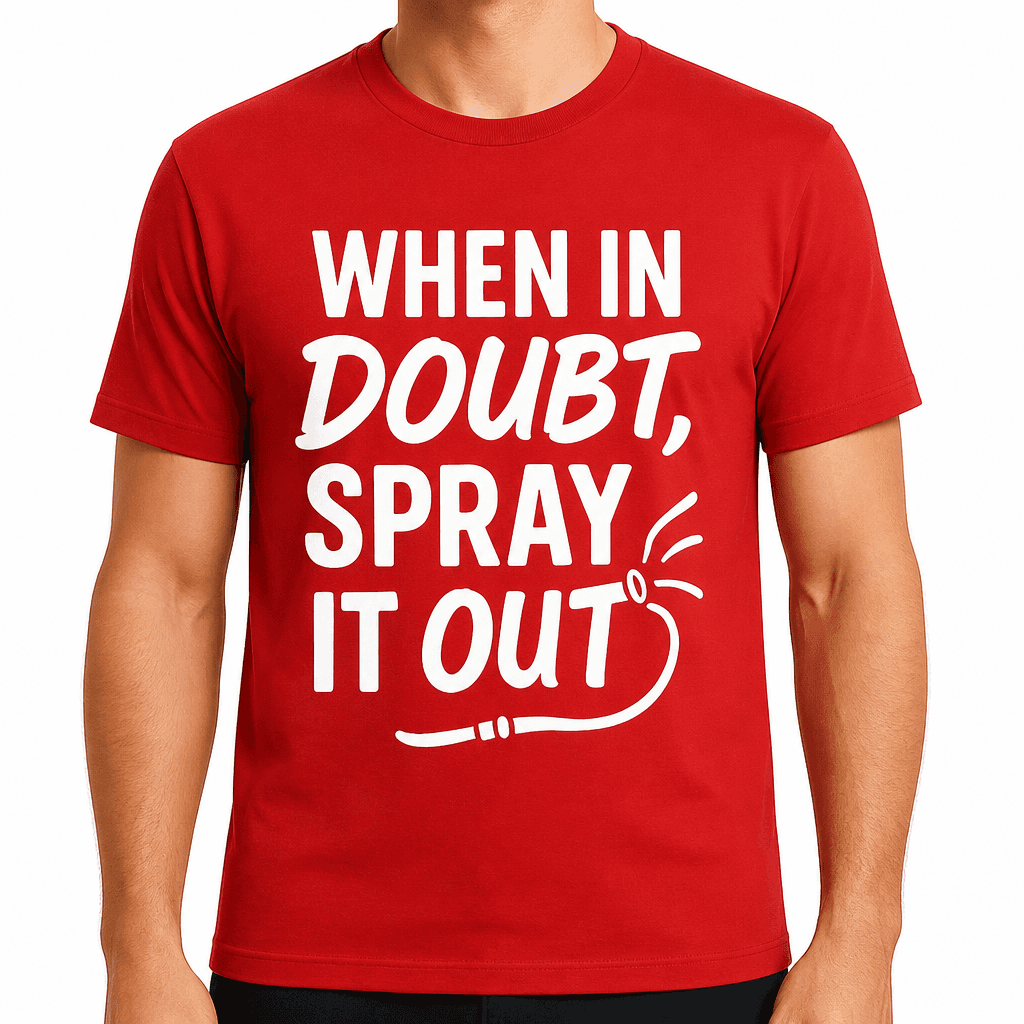 When in Doubt, Spray it Out T-Shirt