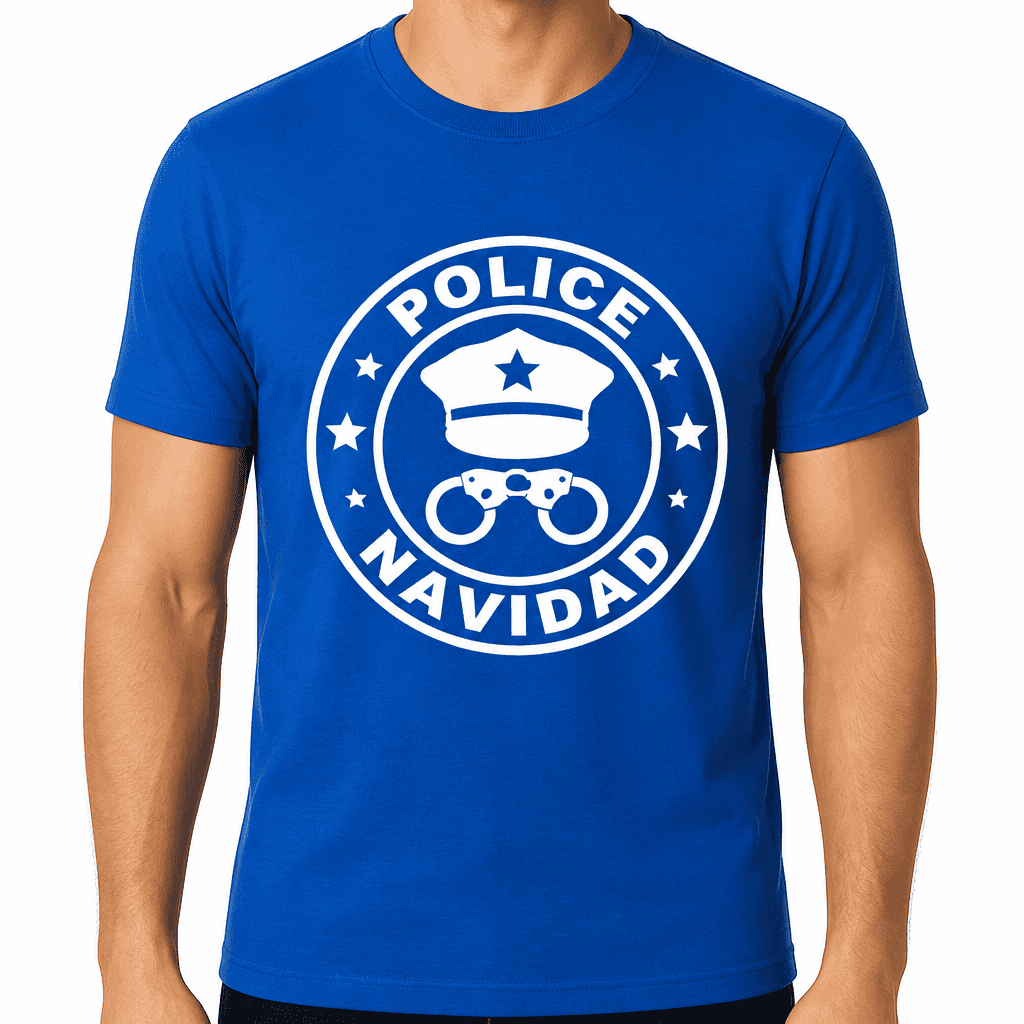 Funny T-Shirt for Police Officers β Police Navidad