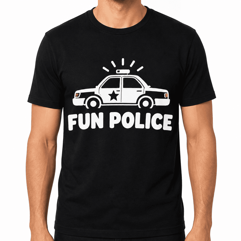 Funny T-Shirt for Police Officers – Fun Police