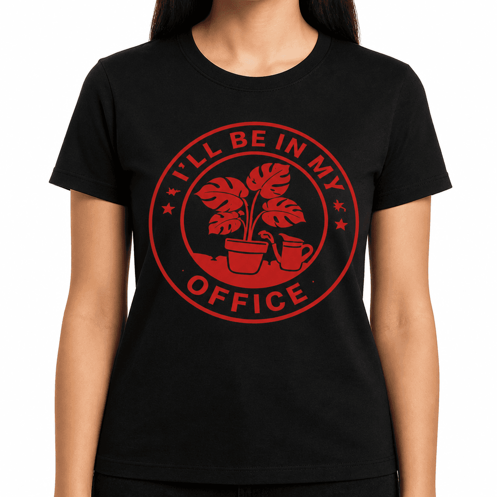 Funny T-Shirt for Plant Lovers – I'll Be In My Office