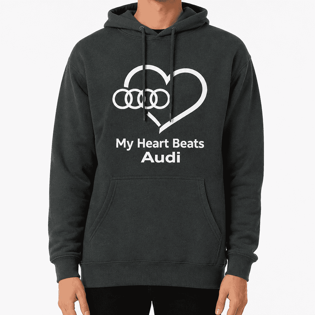 Heart Beats Audi - Hoodie