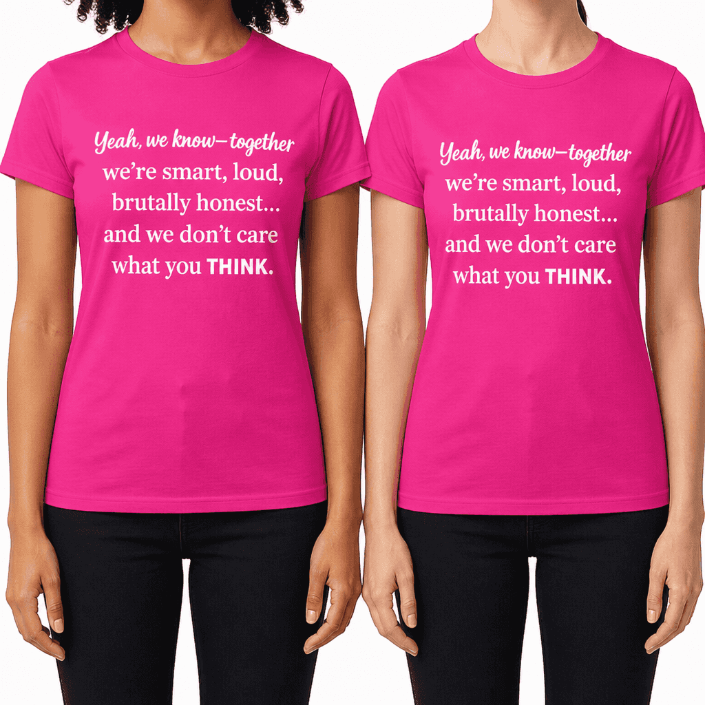 We Donβt Care - T-Shirt