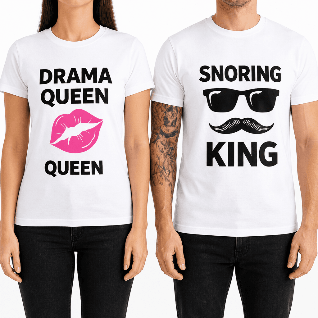 Drama Queen Snoring King - T-Shirt