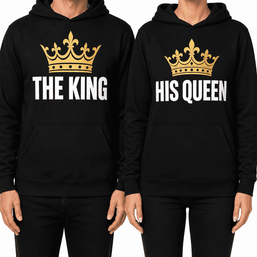 THE KING / HIS QUEEN - Hoodie Set