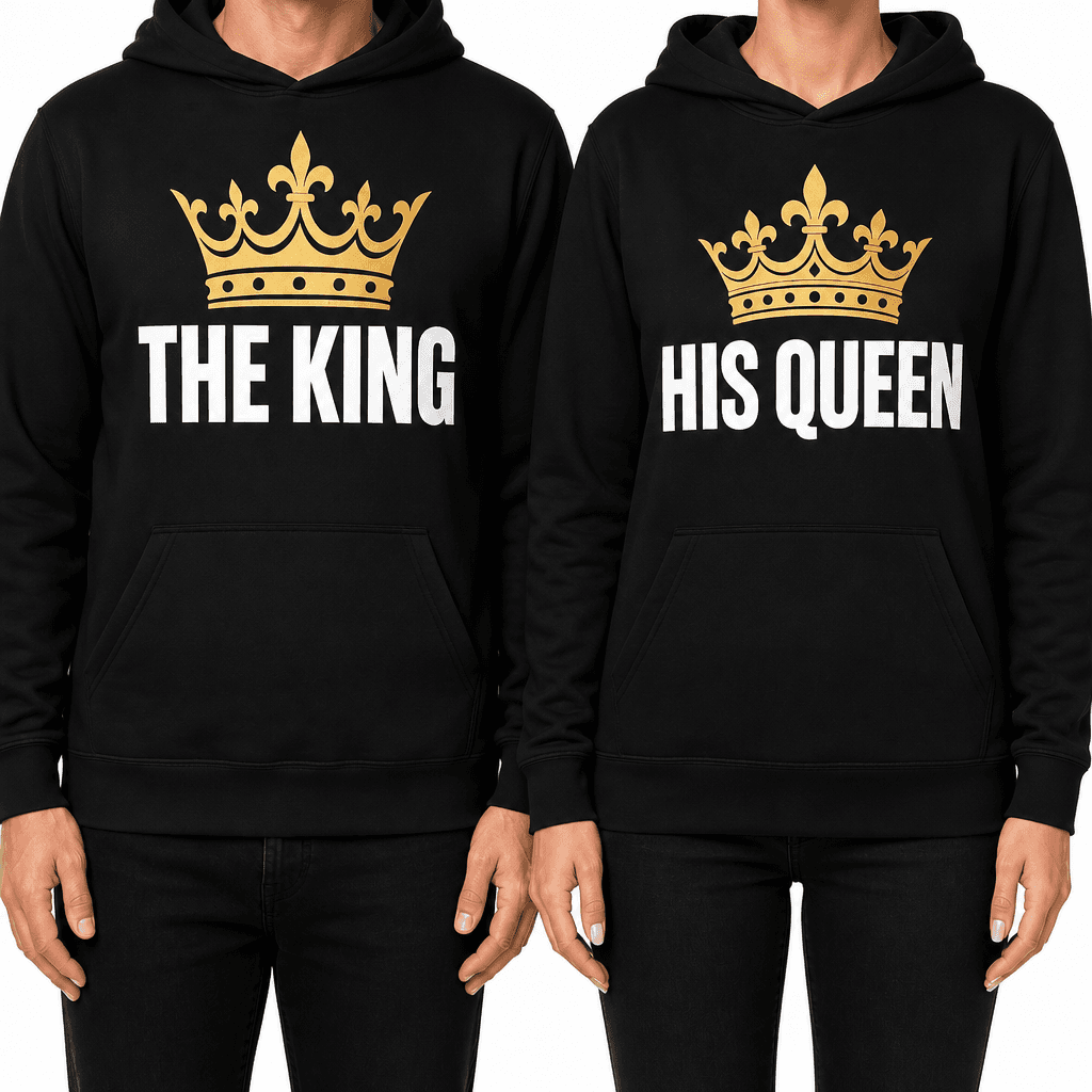 THE KING / HIS QUEEN - Hoodie Set