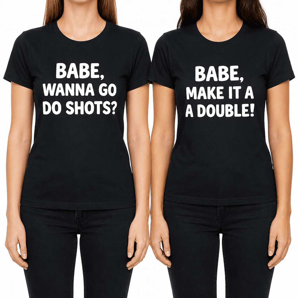 Babe Wanna Shots - T-Shirt