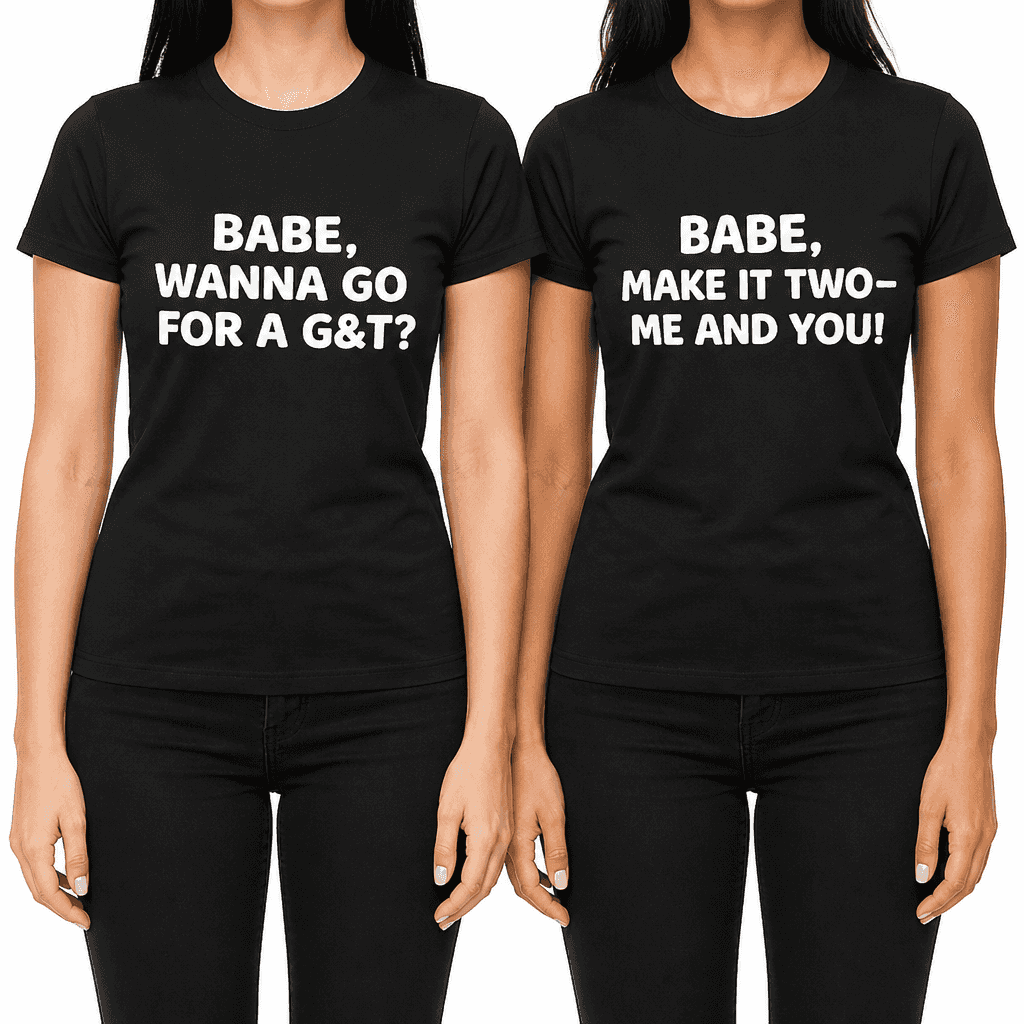 Babe Make It Two - T-Shirt