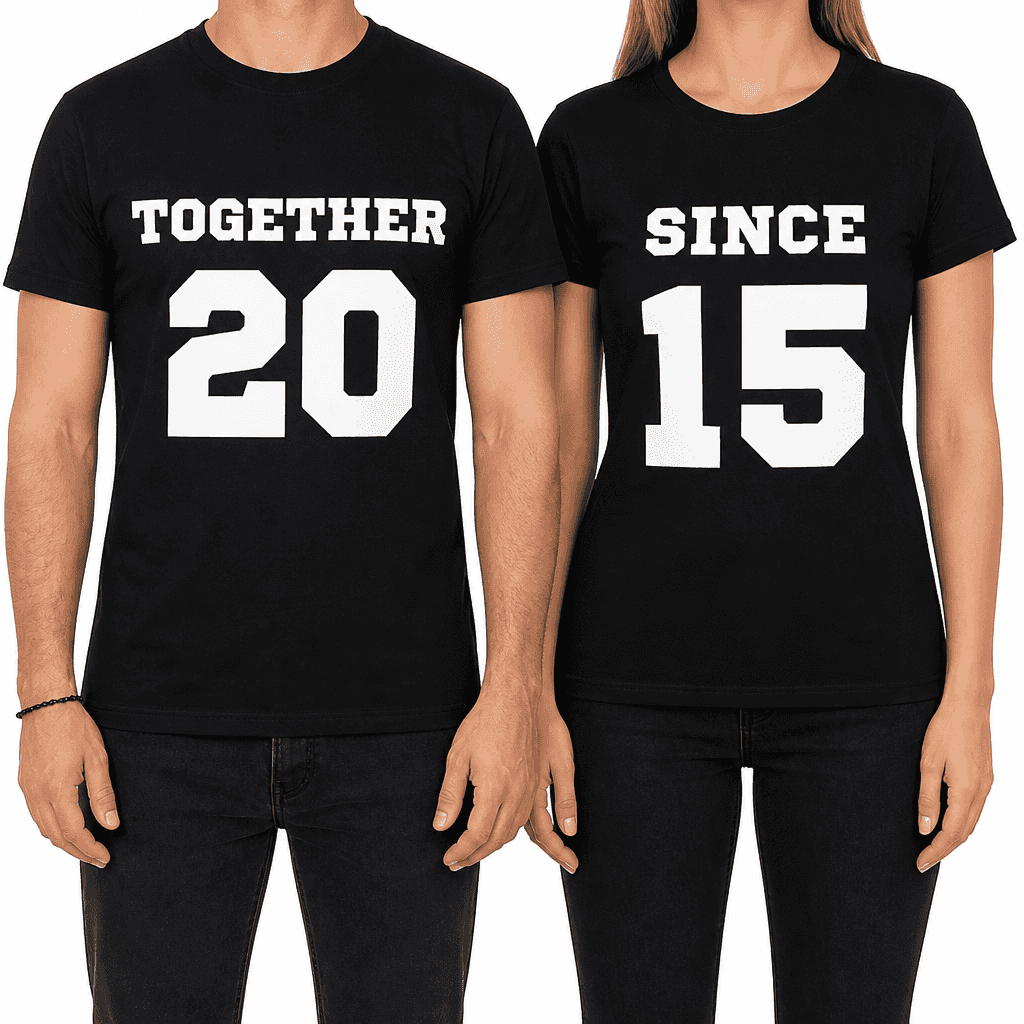 Together Since (Custom Year) - T-Shirt Set