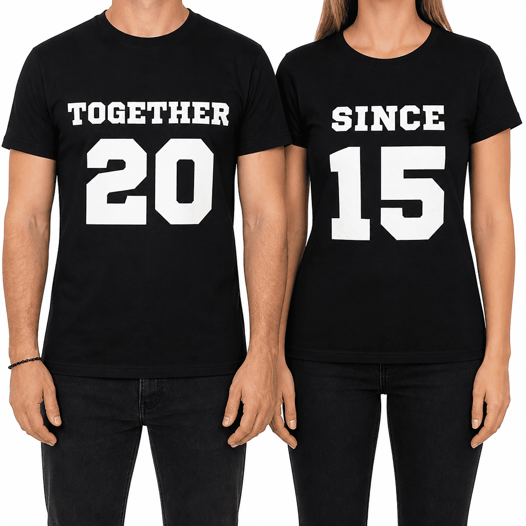 Together Since (Custom Year) - T-Shirt Set