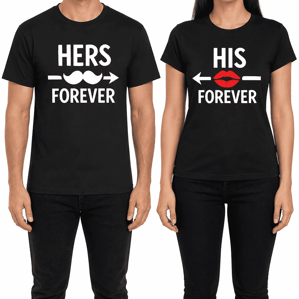 Hers Forever His Forever - T-Shirt