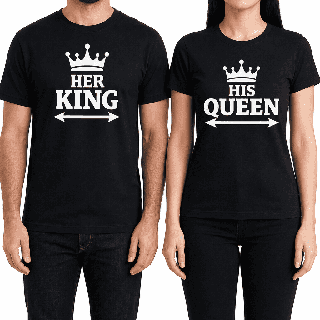 Her King His Queen - T-Shirt