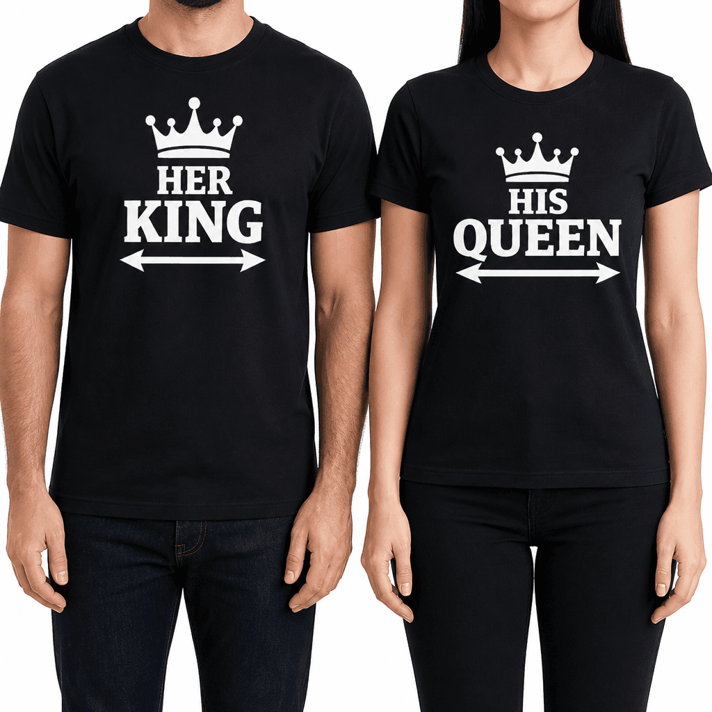 Her King His Queen - T-Shirt