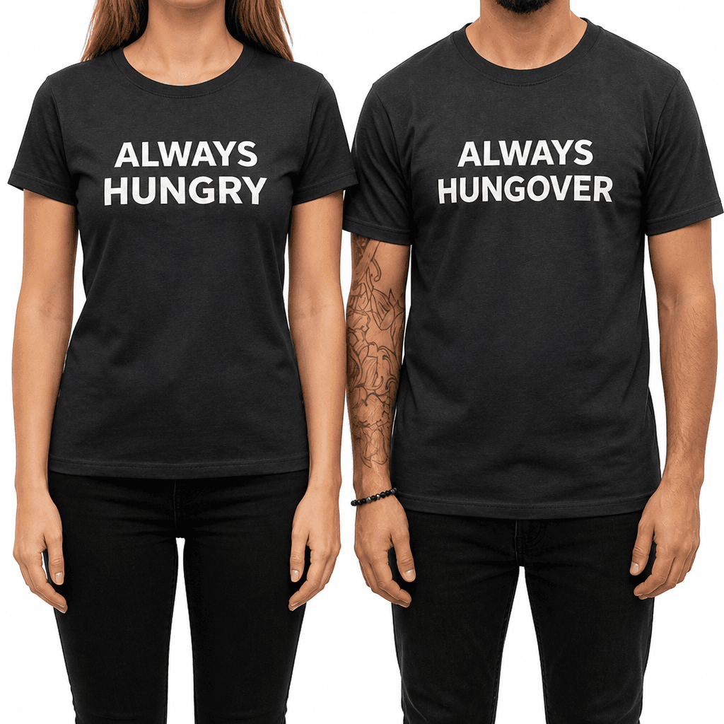 Always Hungry Always Hungover - T-Shirt