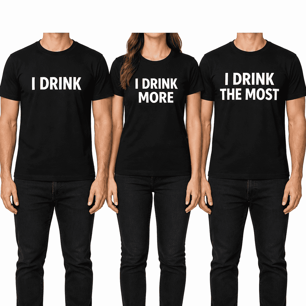 I Drink More - T-Shirt
