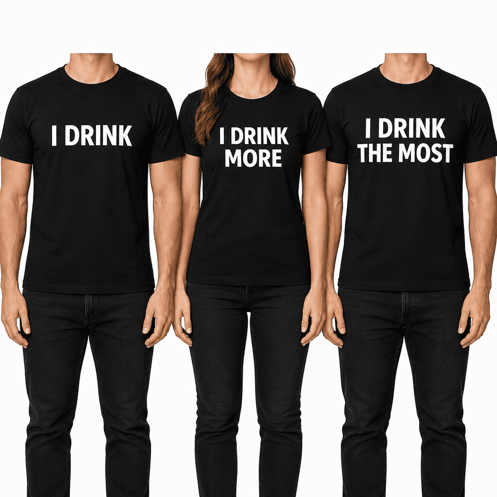 I Drink More - T-Shirt