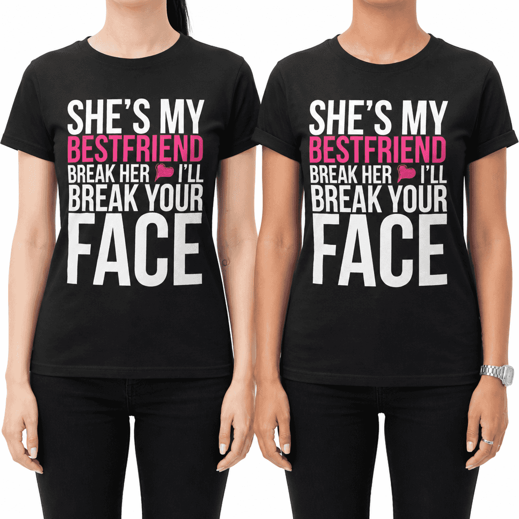 Sheβs My Best Friend - T-Shirt Set
