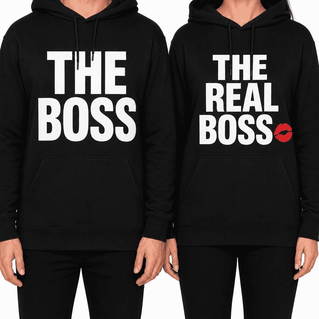 THE BOSS & THE REAL BOSS - Hoodie Set