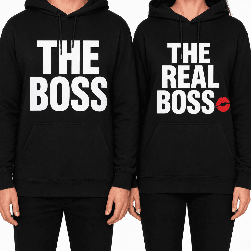 THE BOSS & THE REAL BOSS - Hoodie Set