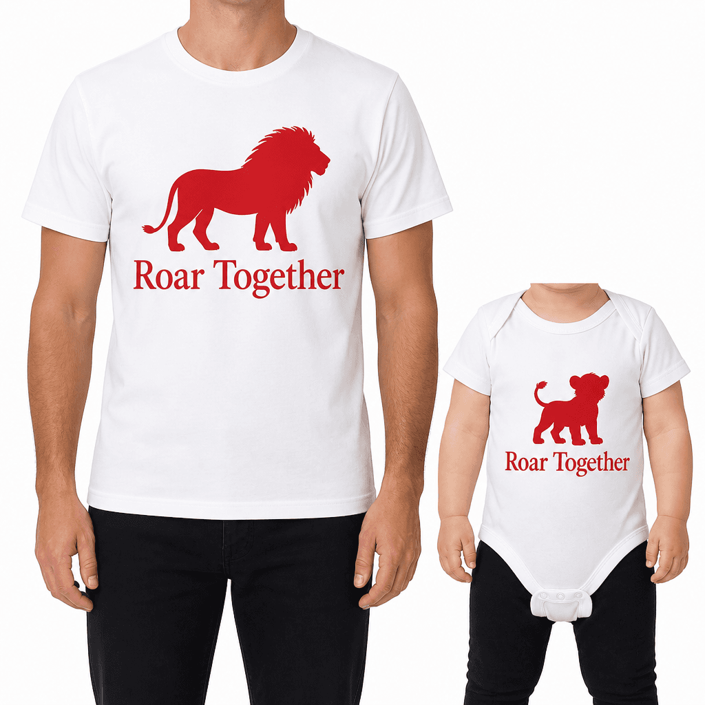 Roar Together - Unisex T-Shirt and Baby Bodysuit
