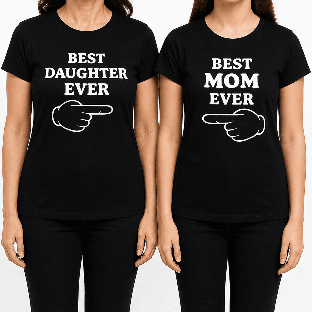 Best Daughter Best Mom - T-Shirt