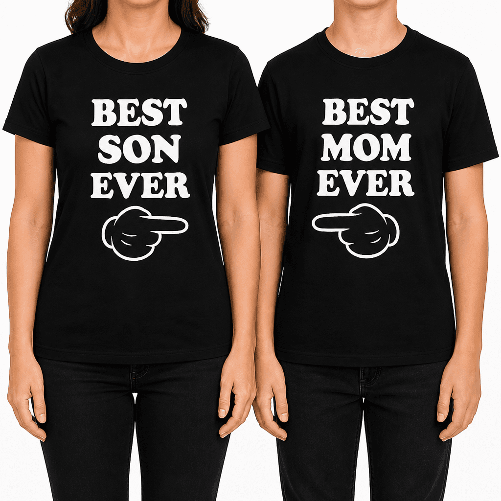 Best Son Ever Best Mom - T-Shirt