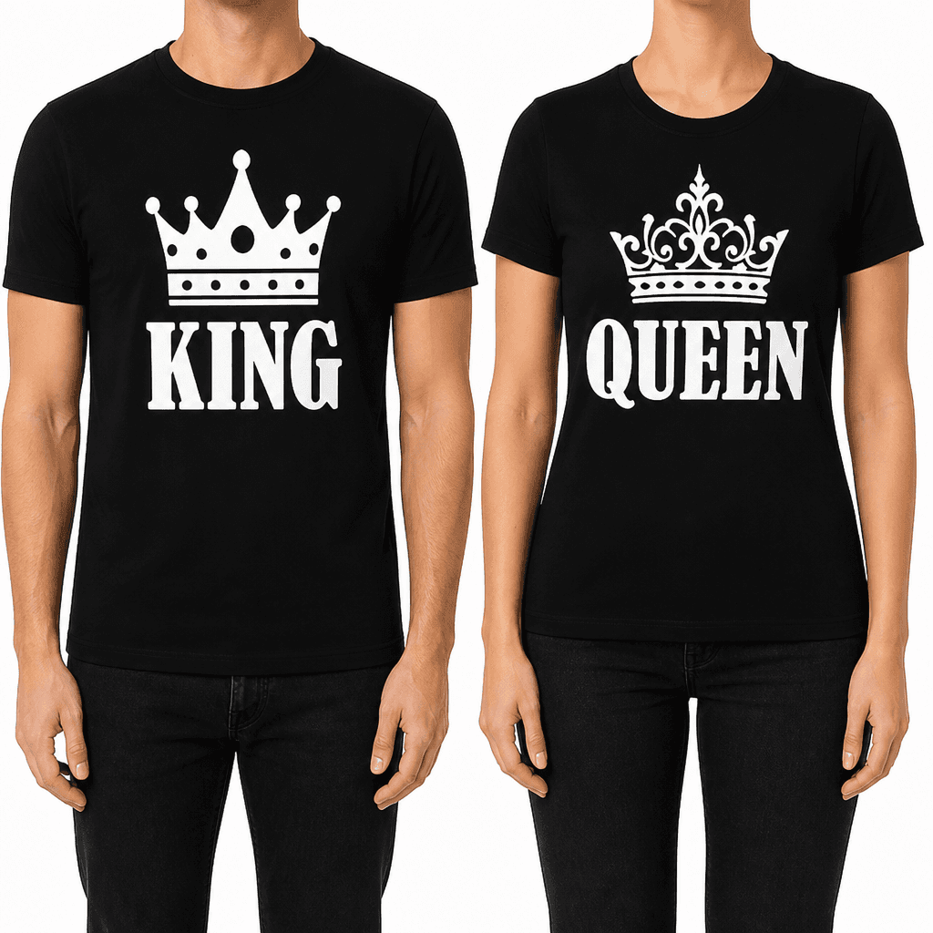 KING QUEEN - T-Shirt Set