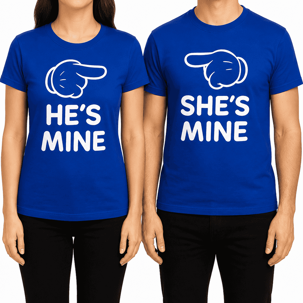 HE'S MINE, SHE'S MINE - T-Shirt Set