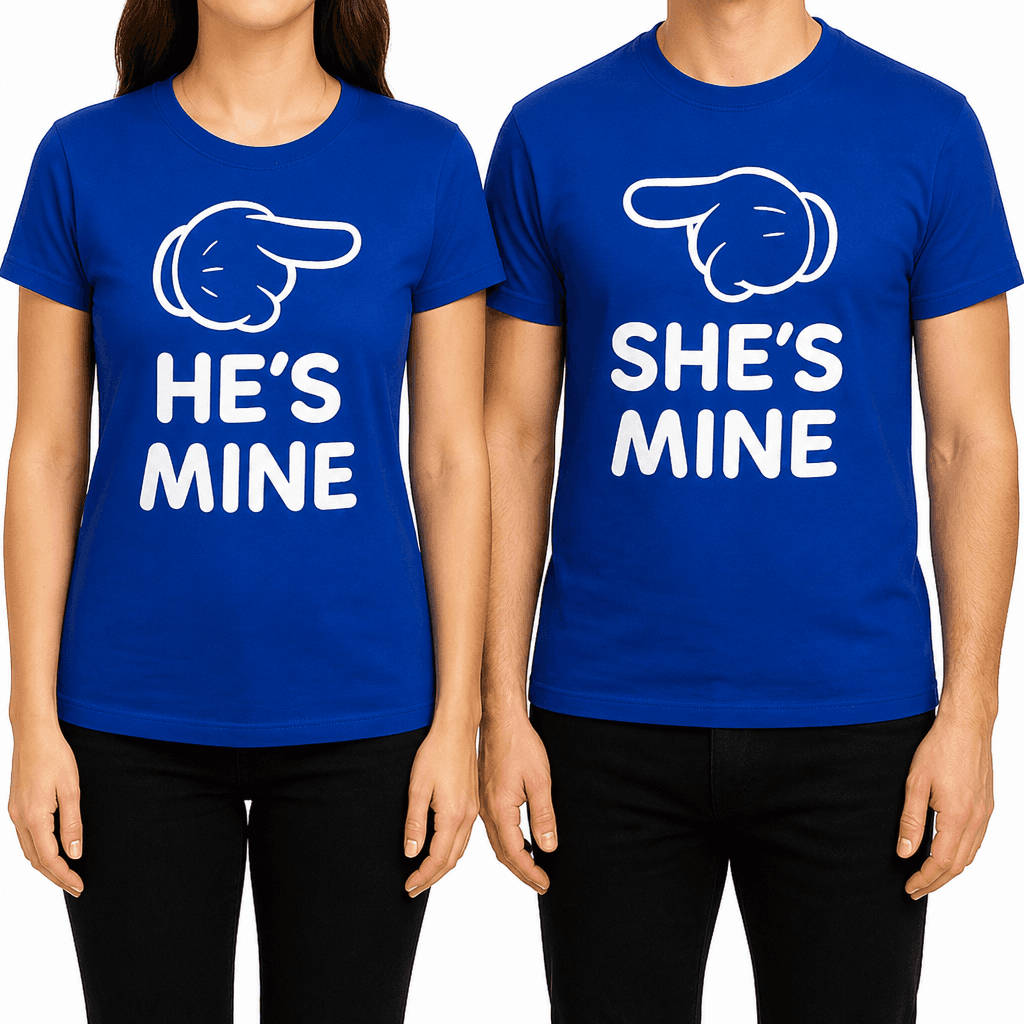 HE'S MINE, SHE'S MINE - T-Shirt Set