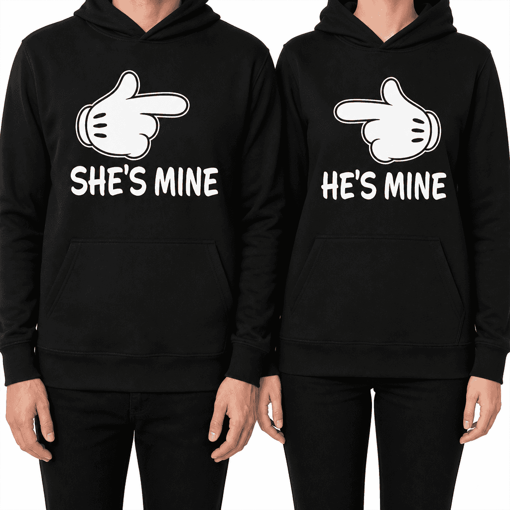 SHE'S MINE / HE'S MINE - Hoodie Set