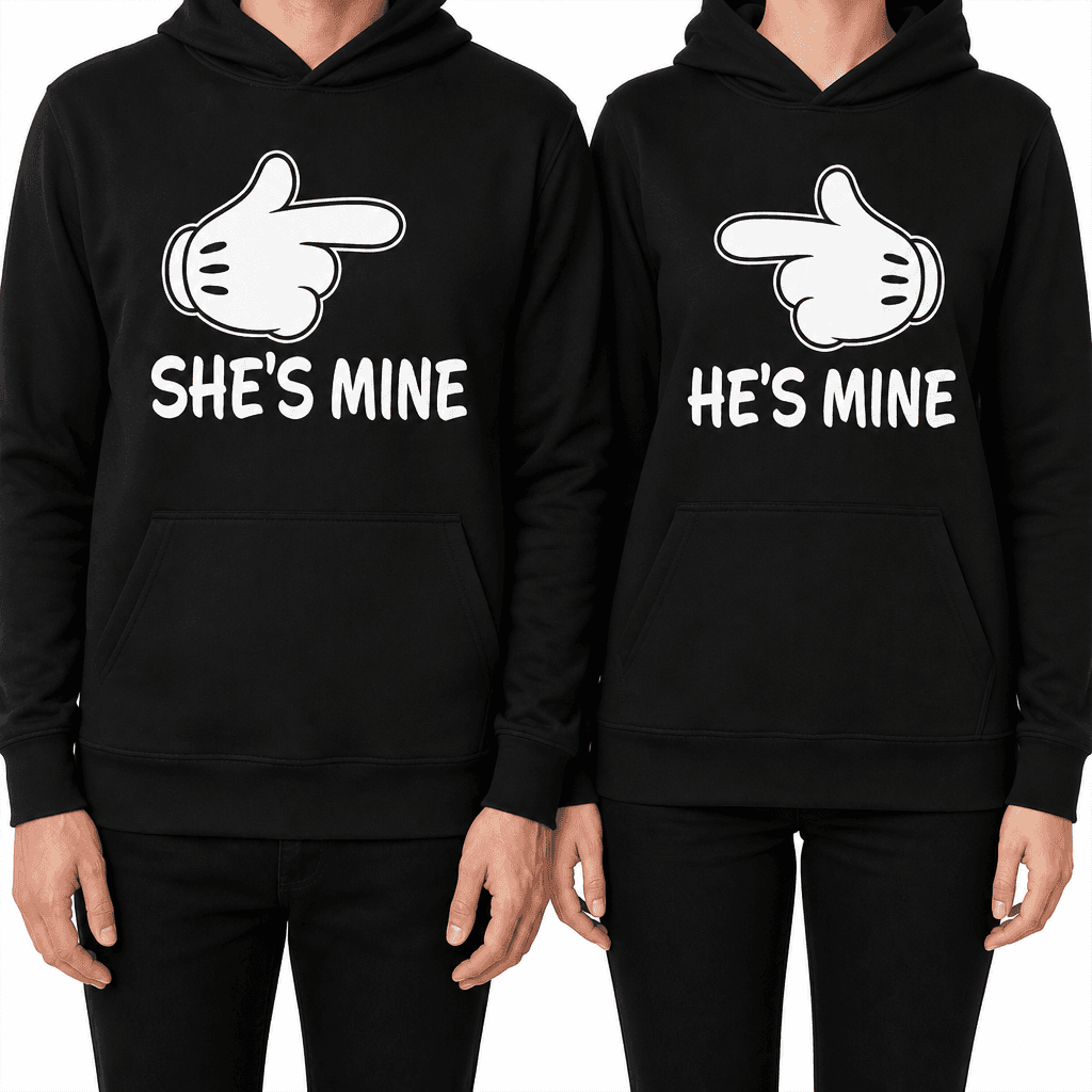 SHE'S MINE / HE'S MINE - Hoodie Set