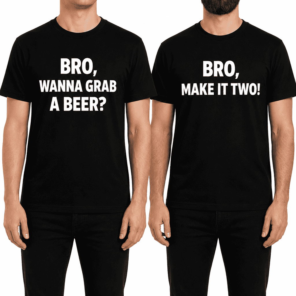 Bro Wanna Grab a Beer - T-Shirt