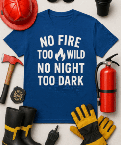 No Fire Too Wild, No Night Too Dark T-Shirt