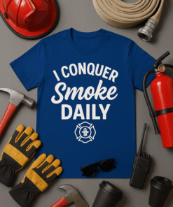 I Conquer Smoke Daily T-Shirt