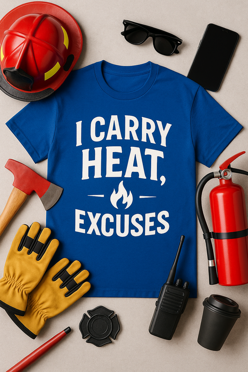 I Carry Heat, Not Excuses T-Shirt