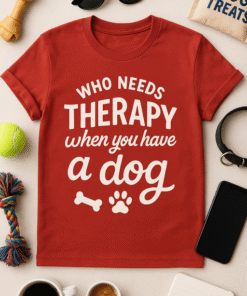 Who Needs Therapy When You Have a Dog T-Shirt