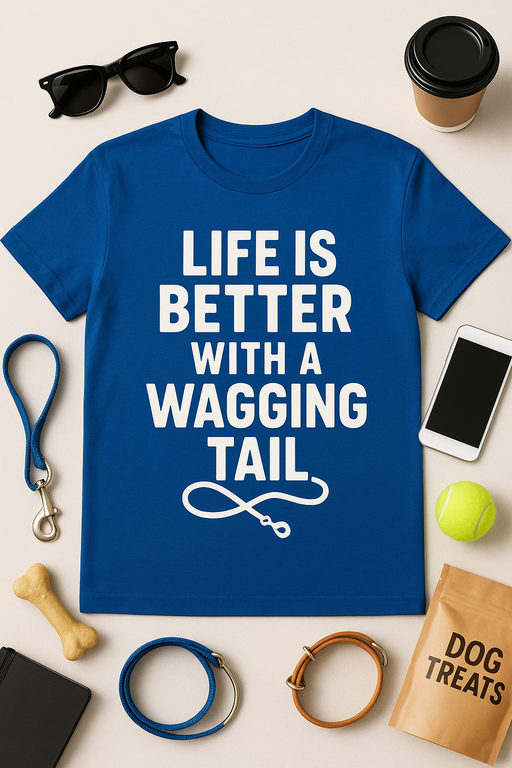 Life is Better with a Wagging Tail T-Shirt