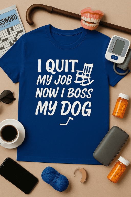 Relaxed Humor T-Shirt for Dog Lovers, Funny Quote T-Shirt, Casual Mens & Womens Tee, Perfect Gift.