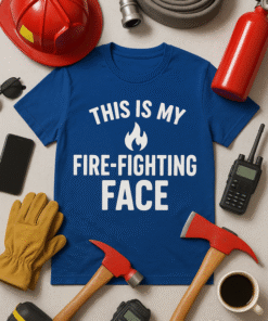 This Is My Fire-Fighting Face T-Shirt