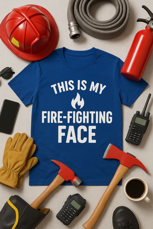 This Is My Fire-Fighting Face T-Shirt