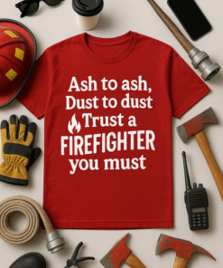 Ash to Ash Firefighter Trust Tee